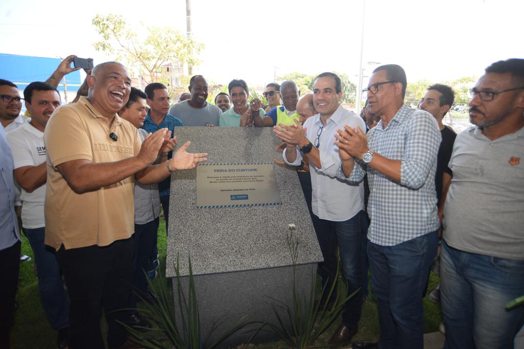 O prefeito Bruno Reis participou do evento de entrega nesta quinta-feira (14)