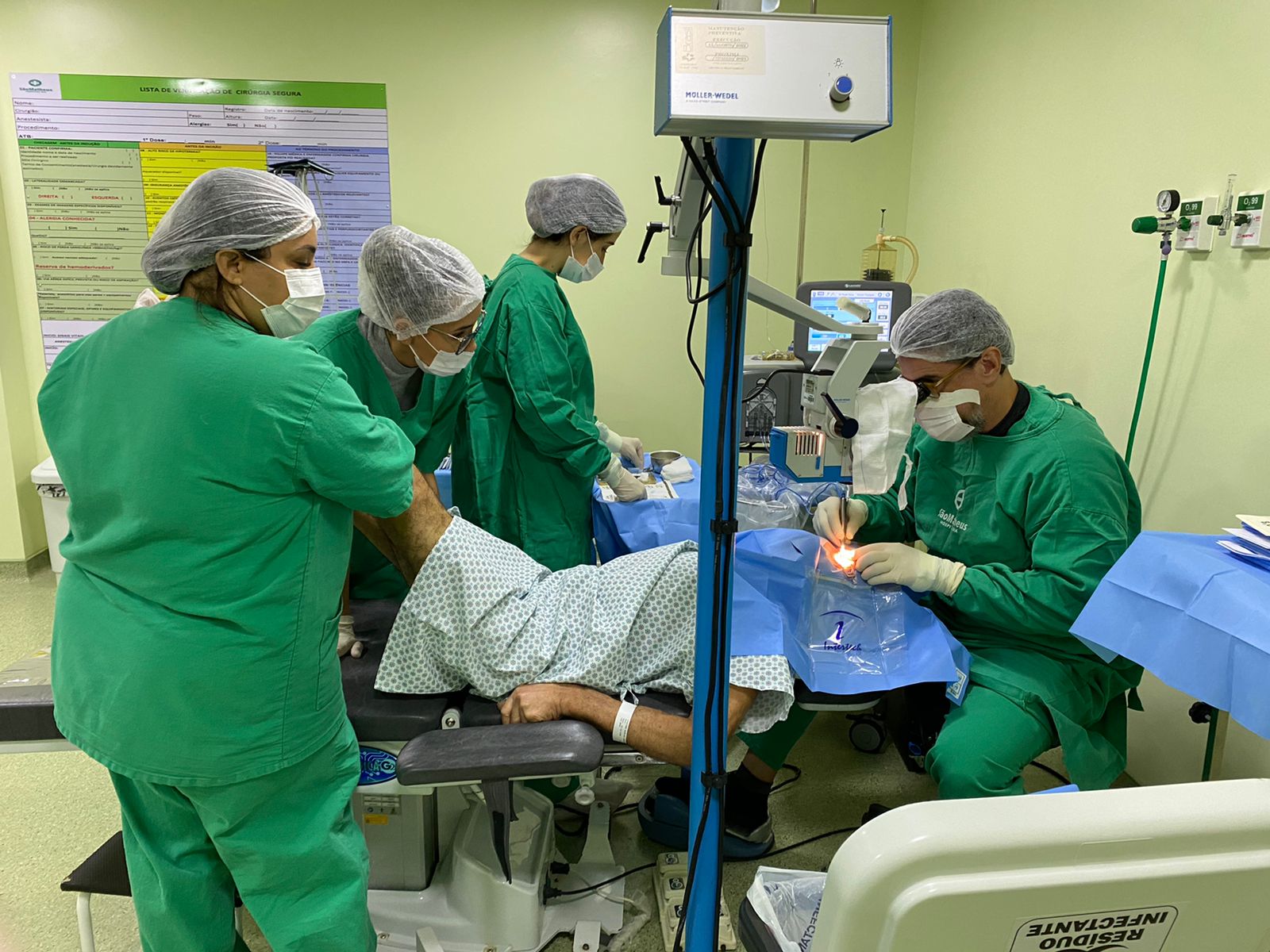 Já foram realizadas 4.168 cirurgias eletivas