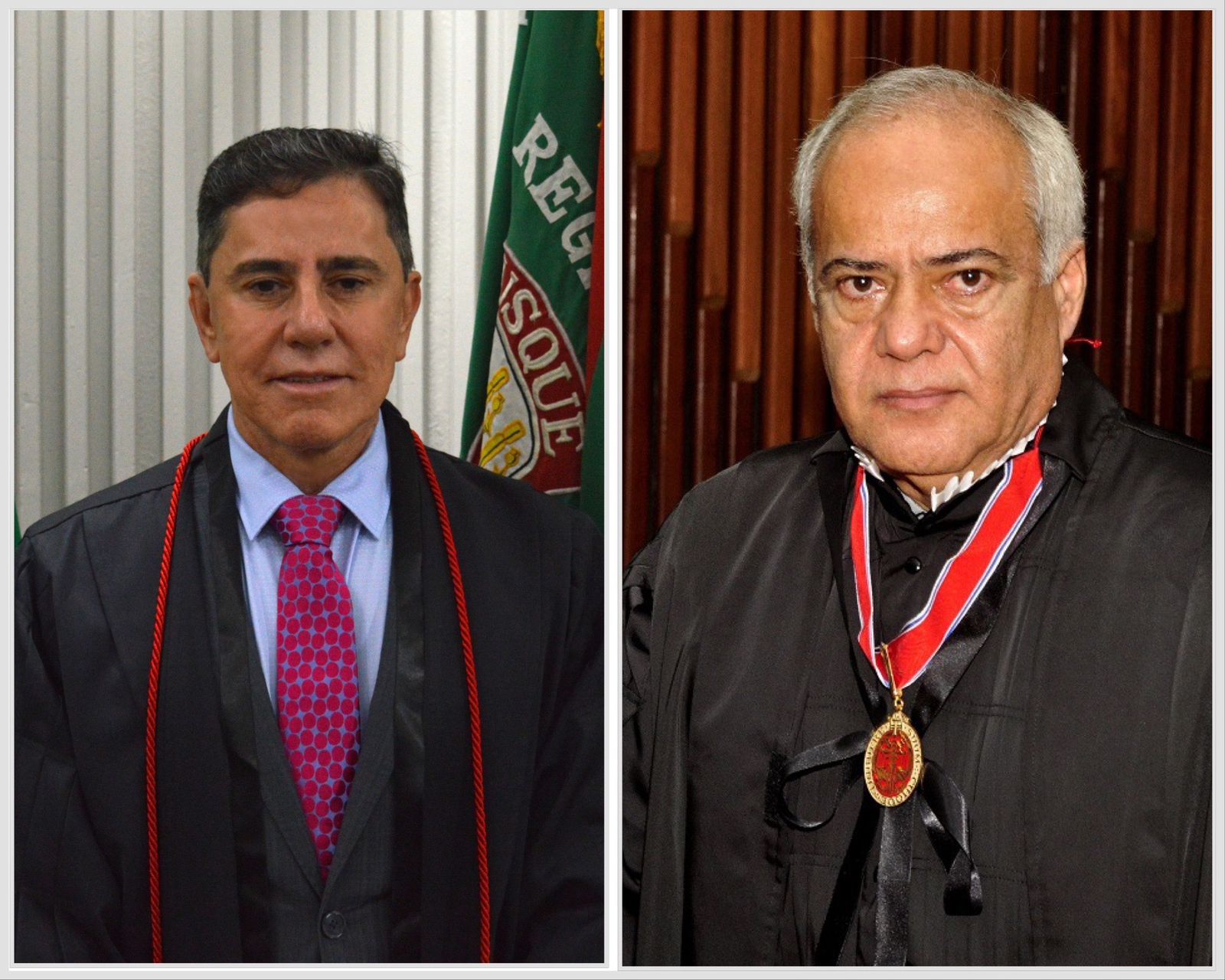 Desembargadores José Rotondano e Sérgio Cafezeiro