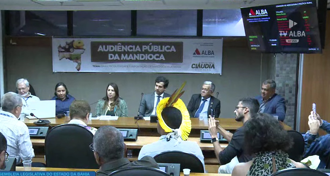 Na audiência, foram apresentados dados sobre no estado e no país Na audiência, foram apresentados dados sobre no estado e no país