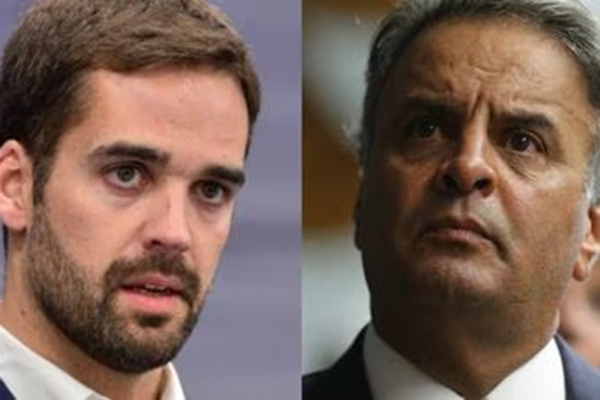 Eduardo Leite e Aécio Neves