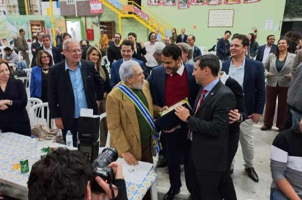 O ministro-chefe da Advocacia Geral da União (AGU), Jorge Messias, foi o convidado mais aguardado da noite O ministro-chefe da Advocacia Geral da União (AGU), Jorge Messias, foi o convidado mais aguardado da noite