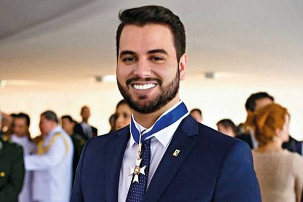 O ex-assessor de Jair Bolsonaro (PL) para assuntos internacionais, Filipe Martins O ex-assessor de Jair Bolsonaro (PL) para assuntos internacionais, Filipe Martins