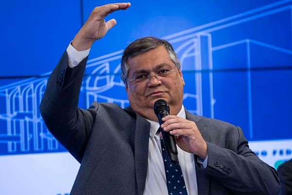 O ministro Flávio Dino (Justiça e Segurança Pública)