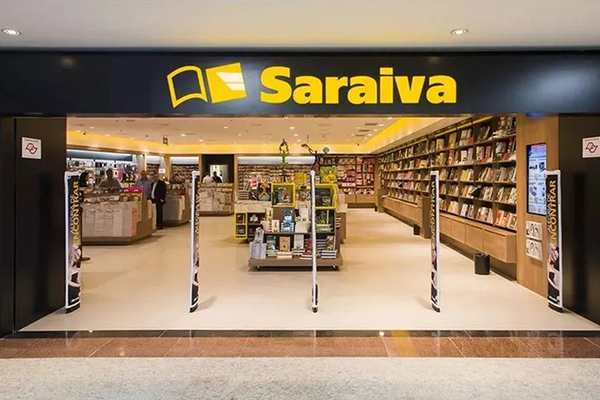 A rede de livrarias Saraiva