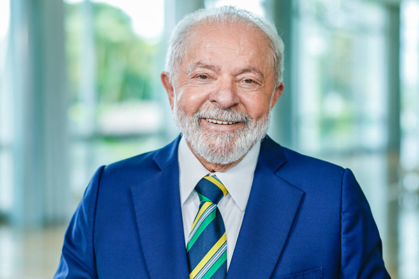 O presidente Lula O presidente Lula