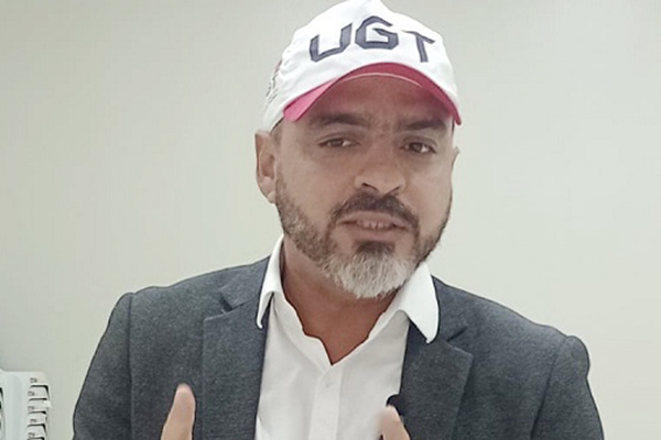O presidente da UGT-BA, Marcelo Carvalho O presidente da UGT-BA, Marcelo Carvalho