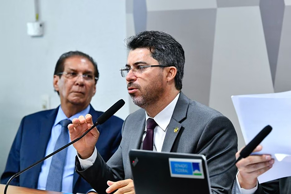 O relator do marco temporal no Senado, Marcos Rogério (PL-RO) O relator do marco temporal no Senado, Marcos Rogério (PL-RO)