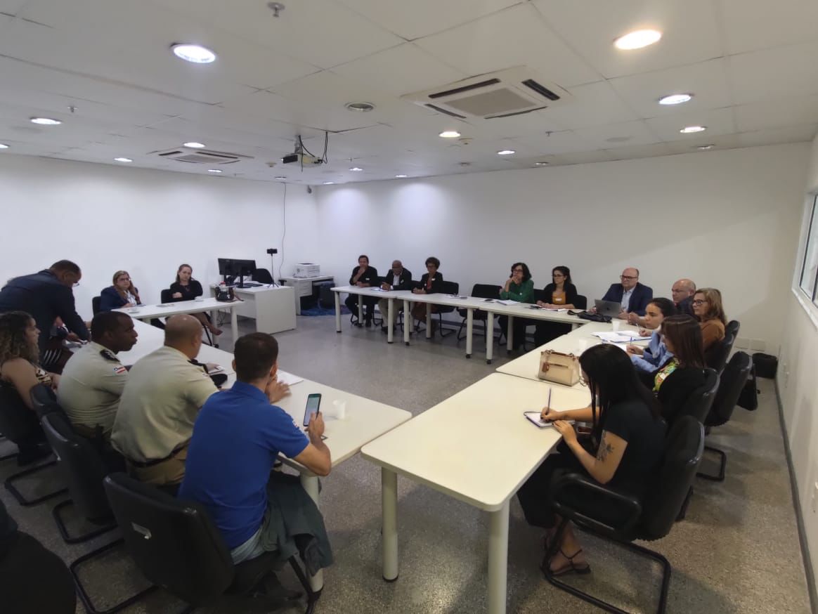 Na ocasião, ficou decidido que a Polícia Militar vai enviar o levantamento que foi feito a partir da documentação apresentada pela Secretaria Estadual de Administração Penitenciária e Ressocialização (Seap)