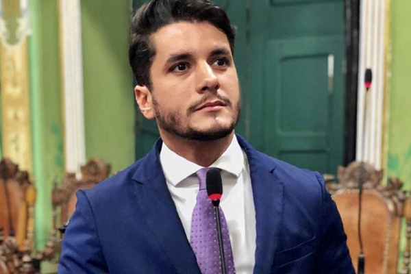 O vereador Duda Sanches (União Brasil)