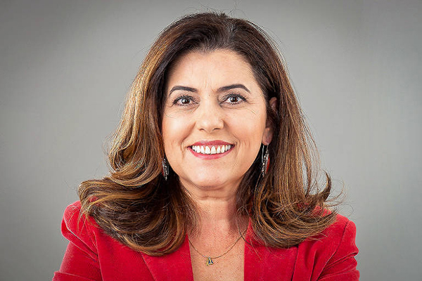 Gleide Andrade, tesoureira do PT e conselheira de Itaipu