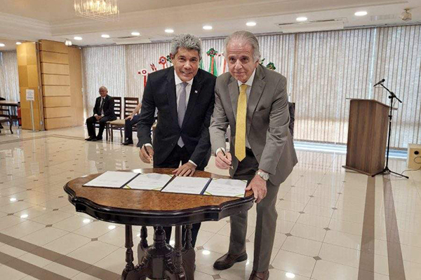 O governador Jerônimo Rodrigues e o ministro da Defesa, José Múcio O governador Jerônimo Rodrigues e o ministro da Defesa, José Múcio