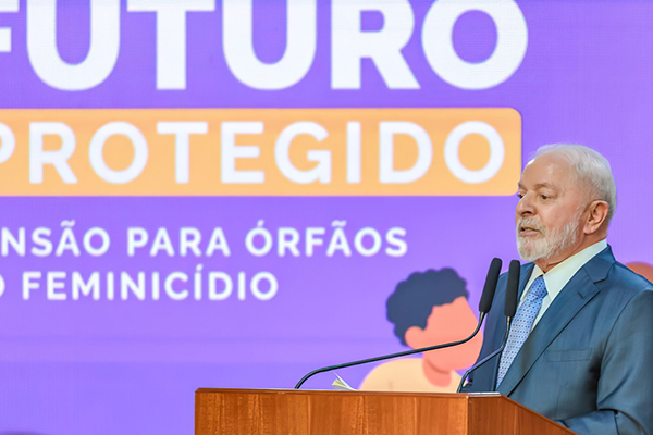 O presidente Lula (PT)