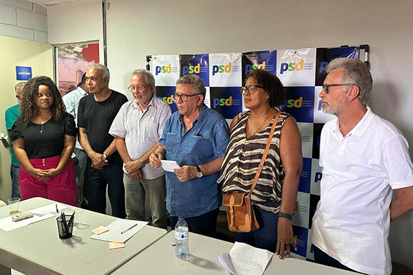 Diretório municipal do PSD de Camaçari oficializou apoio ao nome de Luiz Caetano à Prefeitura 