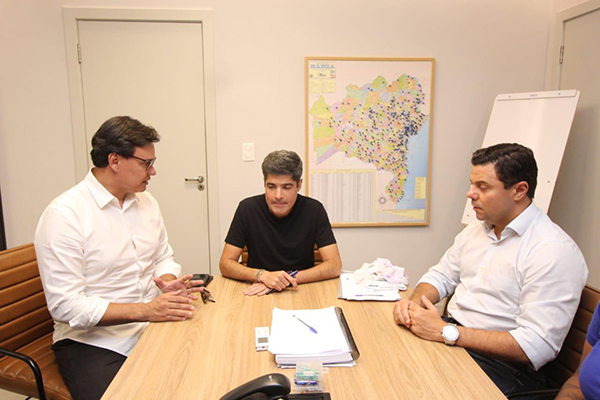 Sosthenes Macêdo, ACM Neto e Luciano Simões