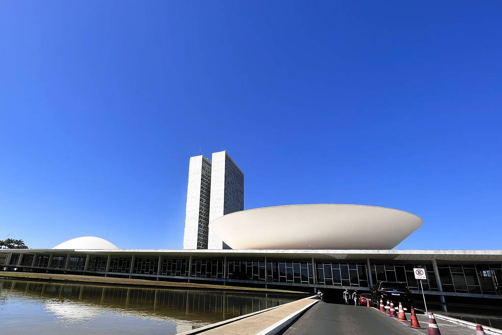Fachada do Congresso Nacional em Brasília