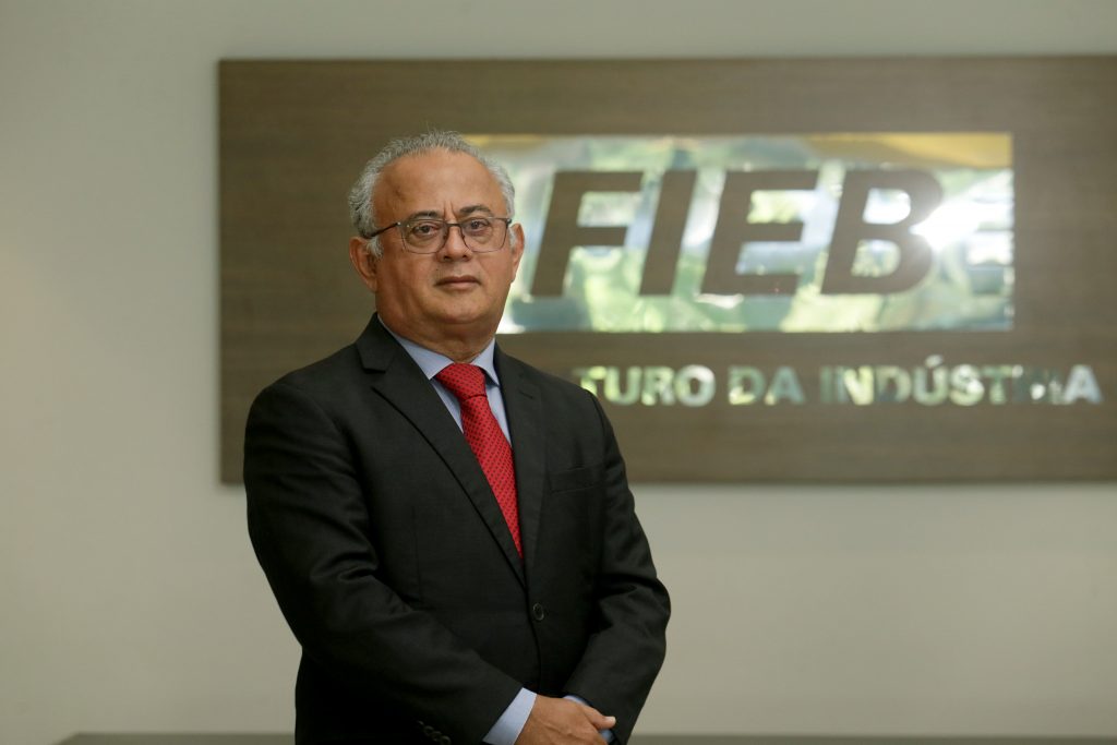 Engenheiro assumiu presidência da Federação das Indústrias da Bahia (Fieb) na última quarta-feira