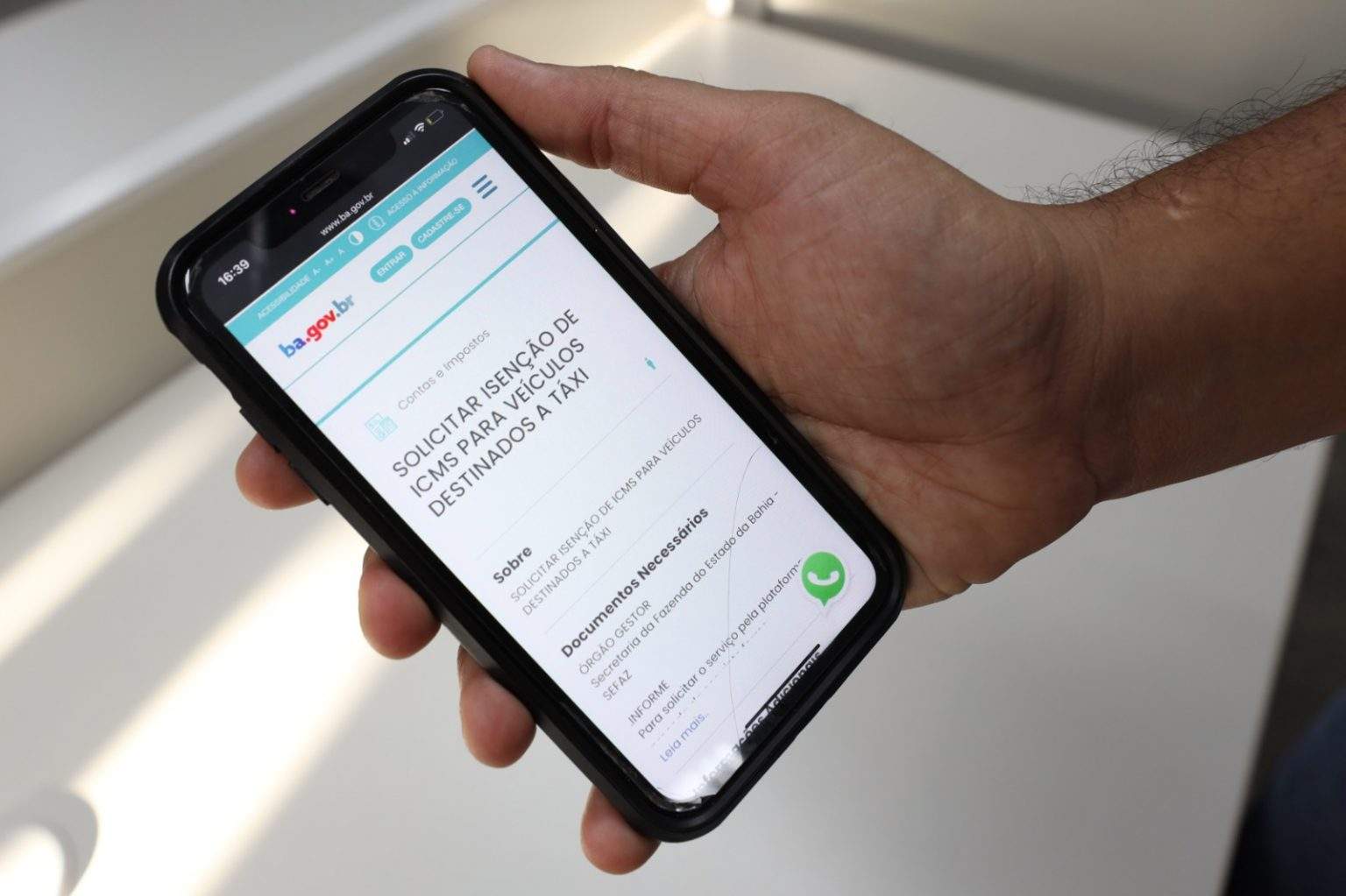 O novo serviço de licenciamento será totalmente digital, acessado por intermédio do endereço www.ba.gov.br O novo serviço de licenciamento será totalmente digital, acessado por intermédio do endereço www.ba.gov.br