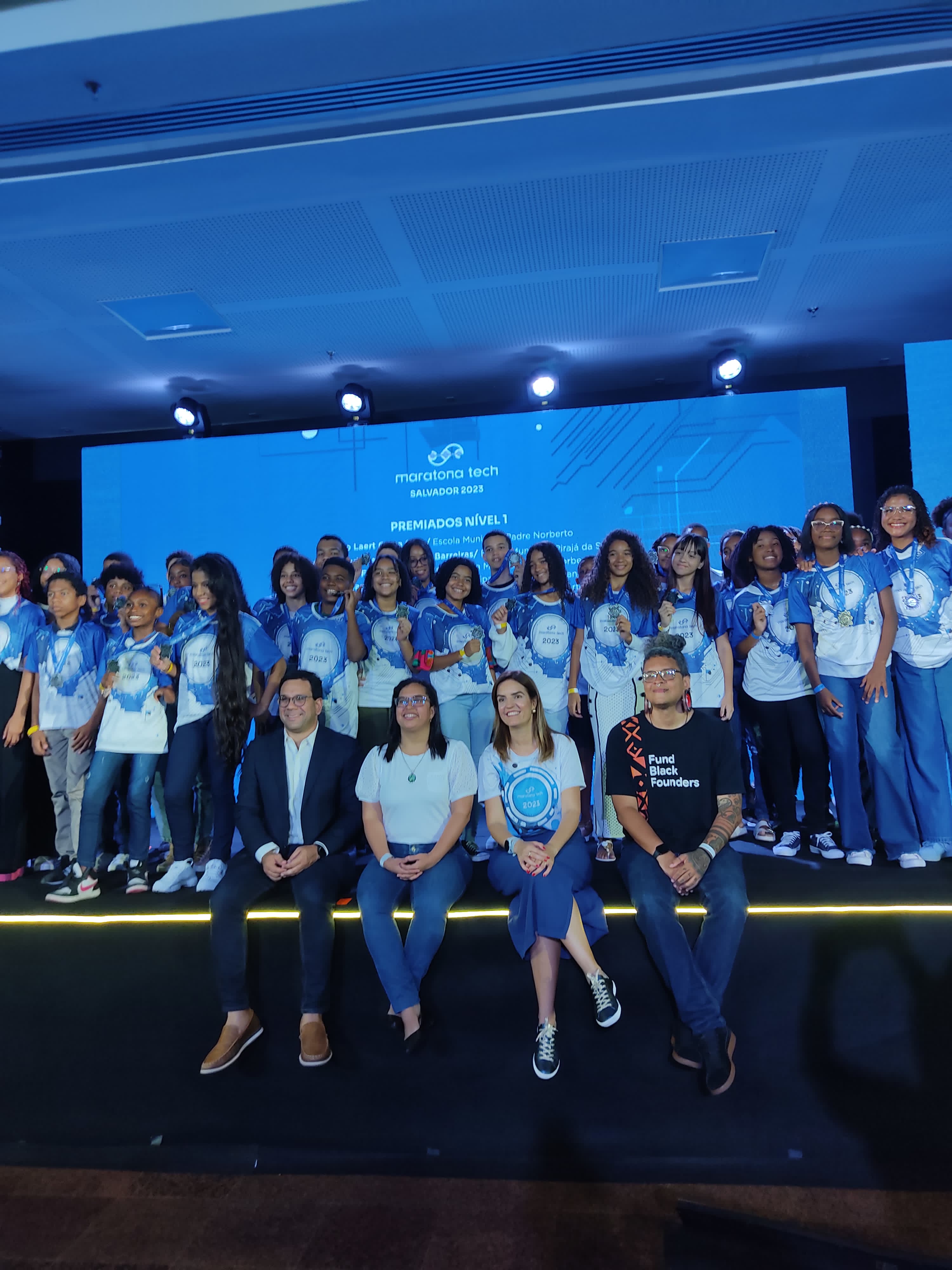 A cerimônia foi realizada no Centro de Eventos do Senai Cimatec