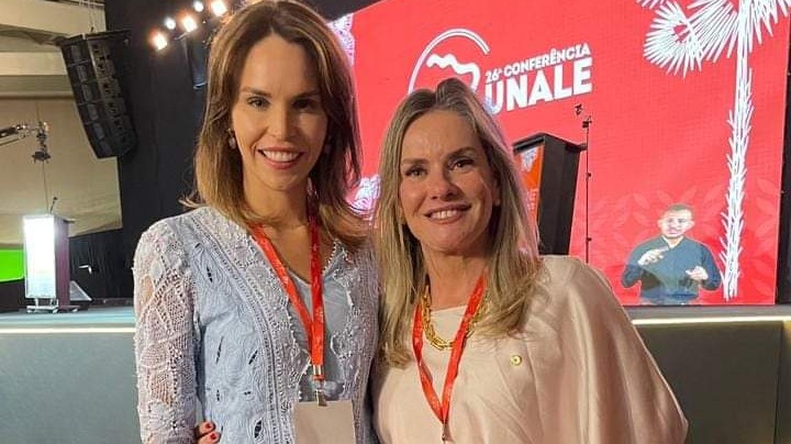 Gabriella Aguiar (PSD/CE) e Ivana Bastos (PSD)