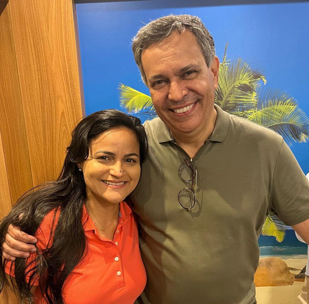 Débora Régis e Félix Mendonça Júnior