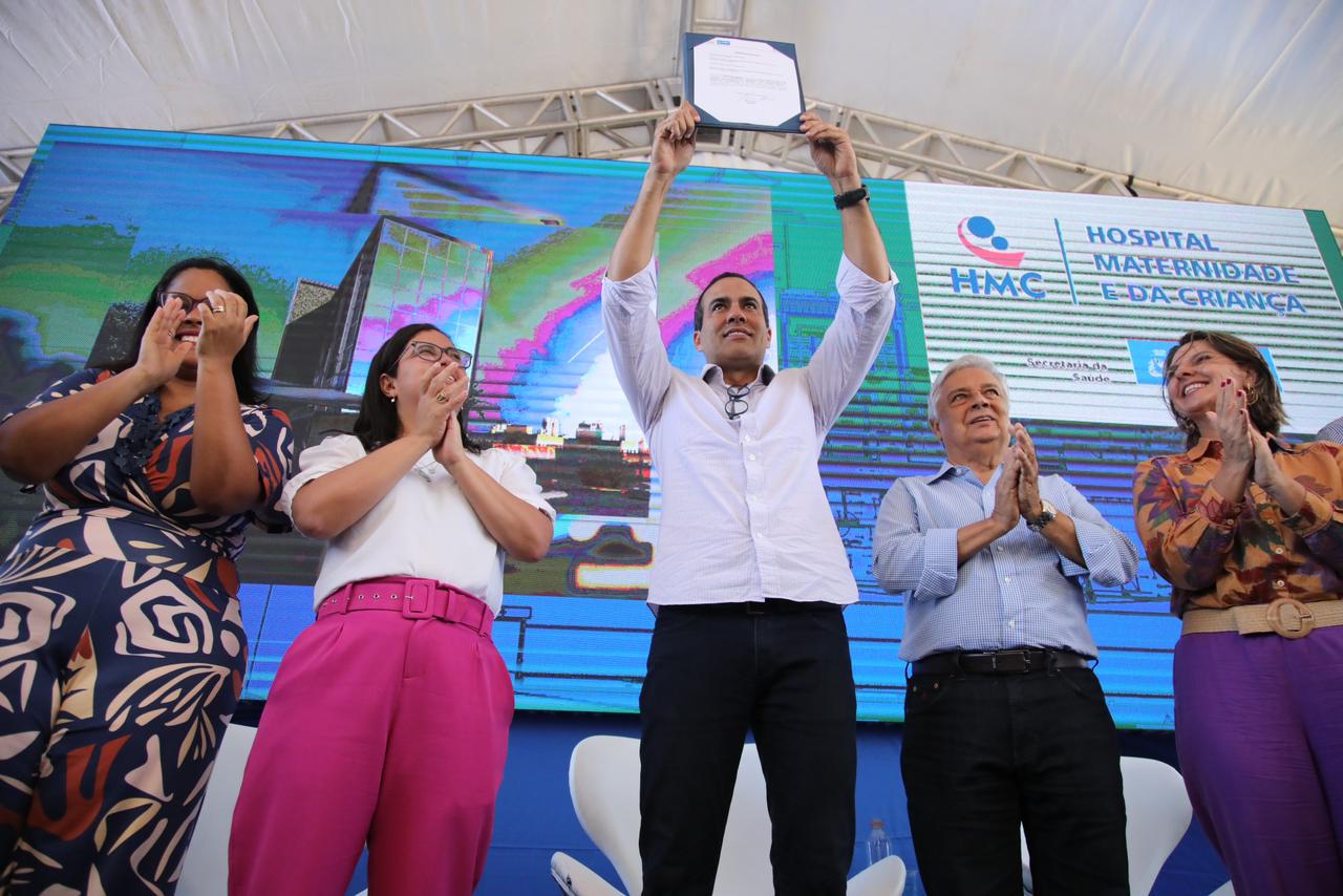 Bruno Reis autoriza início da construção da primeira maternidade municipal de Salvador Bruno Reis autoriza início da construção da primeira maternidade municipal de Salvador