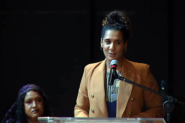 Ministra da igualdade racial, Anielle Franco