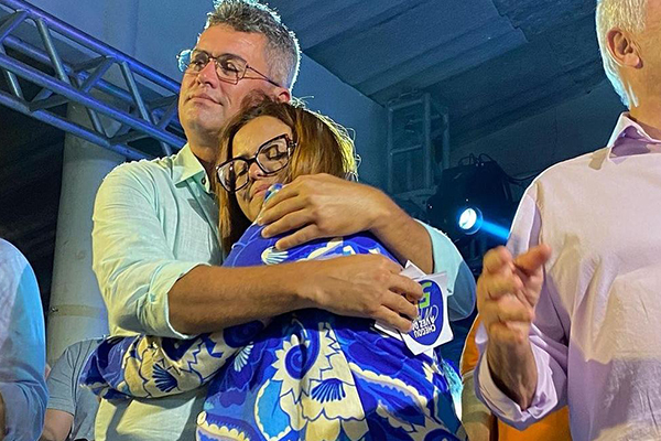 Betão e Val no evento do PSD em Coité comandado pelo senador Otto Alencar