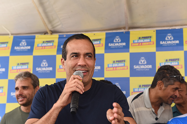 O prefeito Bruno Reis O prefeito Bruno Reis