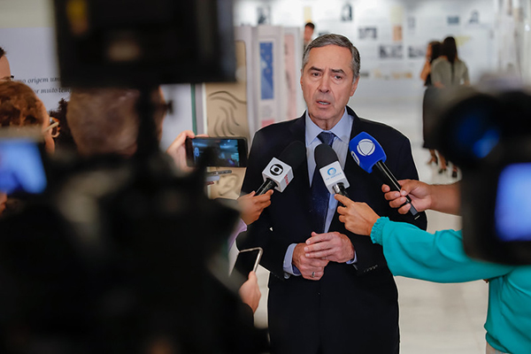 O presidente do STF (Supremo Tribunal Federal), Luís Roberto Barroso