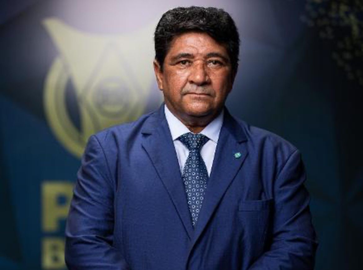 Ednaldo Rodrigues, presidente afastado da Confederação Brasileira de Futebol (CBF)