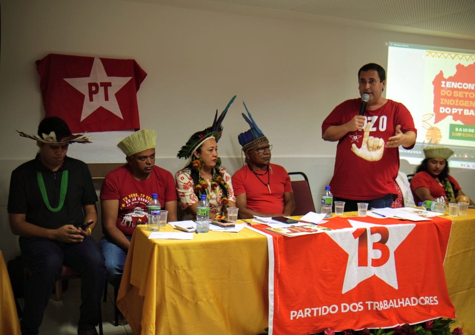 PT Bahia promove 1º encontro indígena de um partido político no estado PT Bahia promove 1º encontro indígena de um partido político no estado