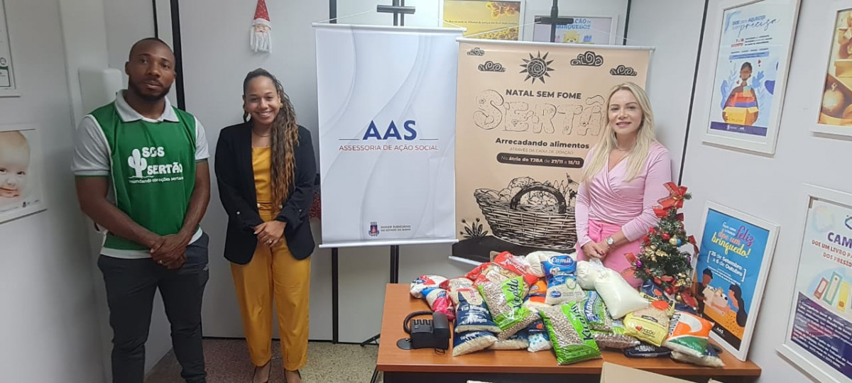 As doações foram arrecadadas entre os dias 27 de novembro e 15 de dezembro
