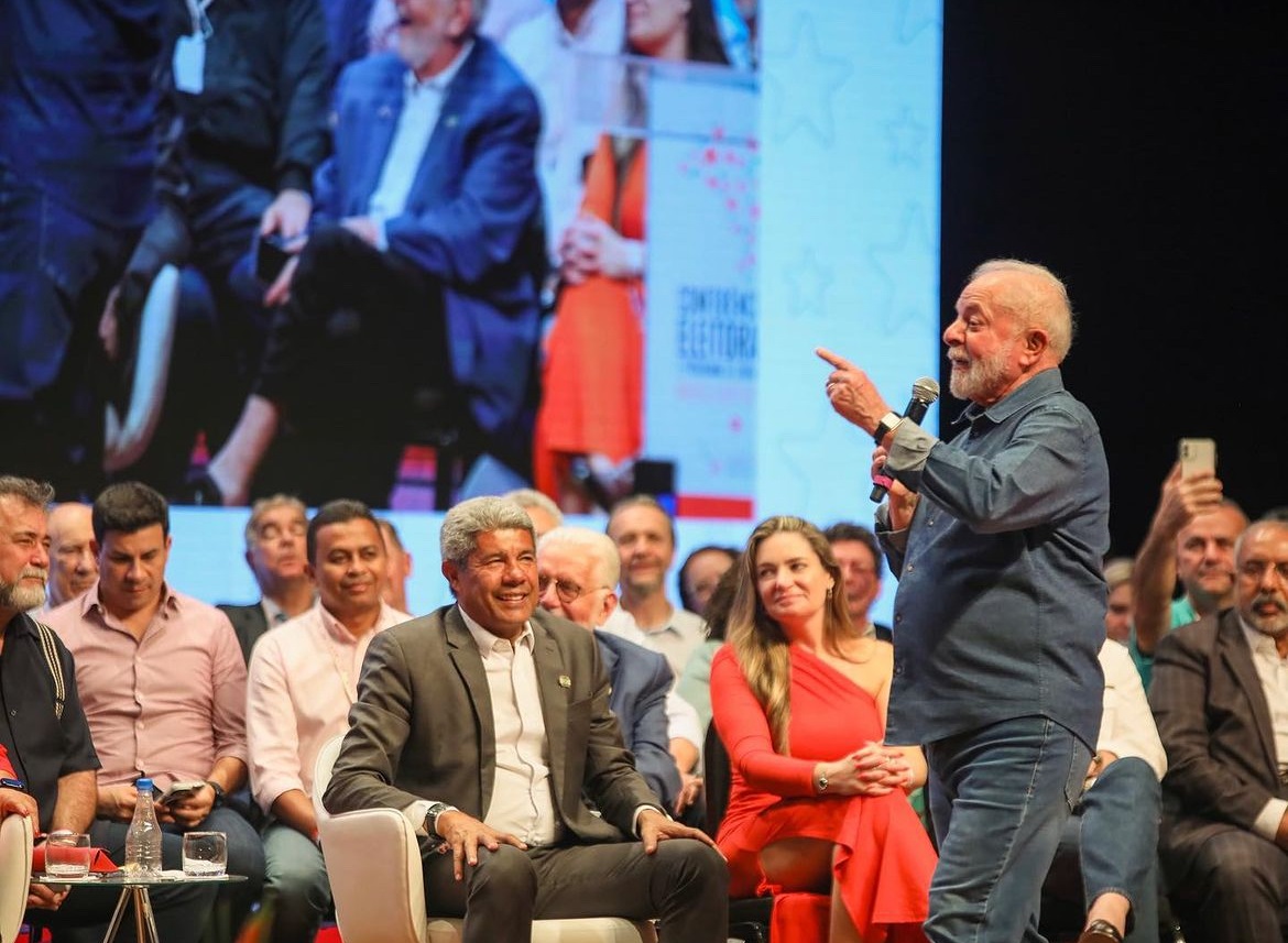 Jerônimo Rodrigues esteve na conferência do PT