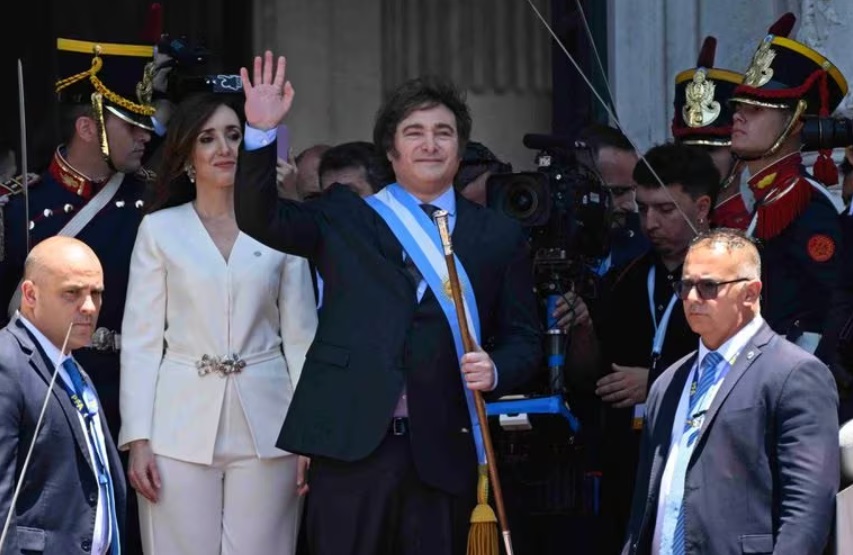 Milei toma posse na Argentina Milei toma posse na Argentina