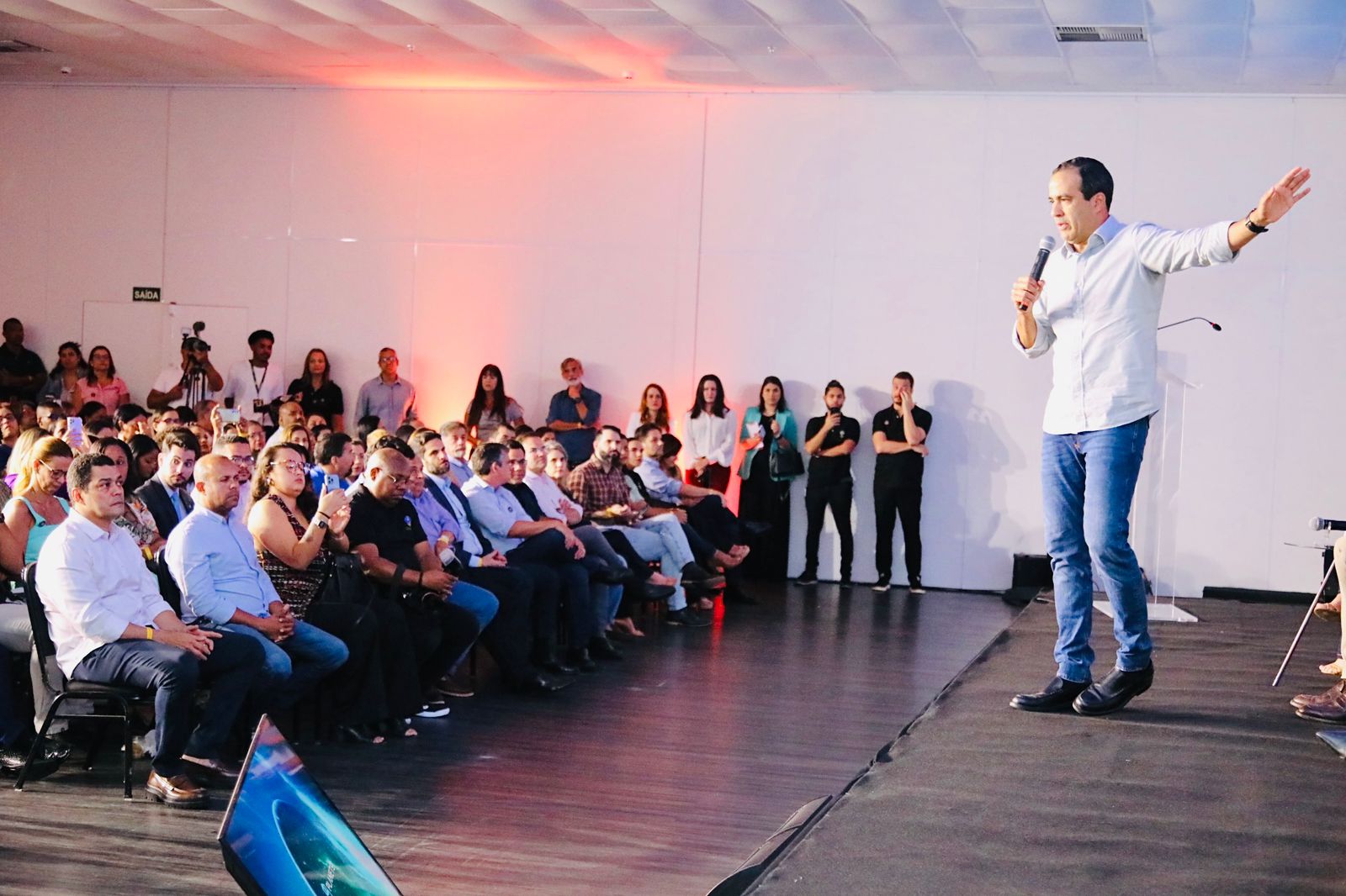 O prefeito Bruno Reis participou da abertura da programação O prefeito Bruno Reis participou da abertura da programação