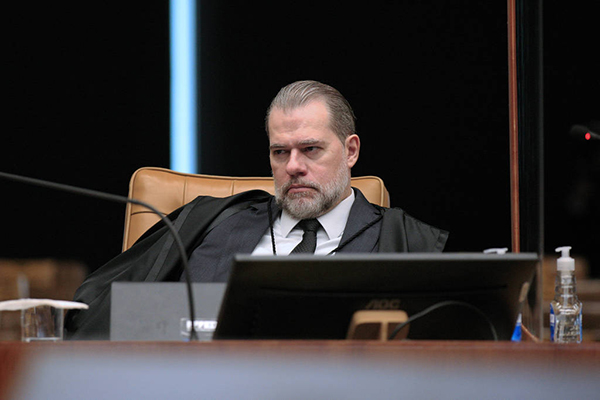 O ministro Dias Toffoli, do Supremo Tribunal Federal (STF)