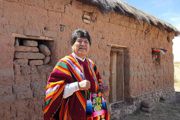 O ex-presidente da Bolívia Evo Morales O ex-presidente da Bolívia Evo Morales