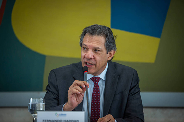 Ministro Fernando Haddad (Fazenda)