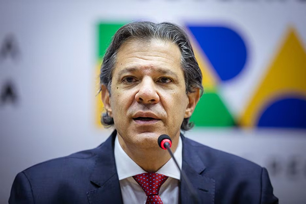 O ministro Fernando Haddad (Fazenda)