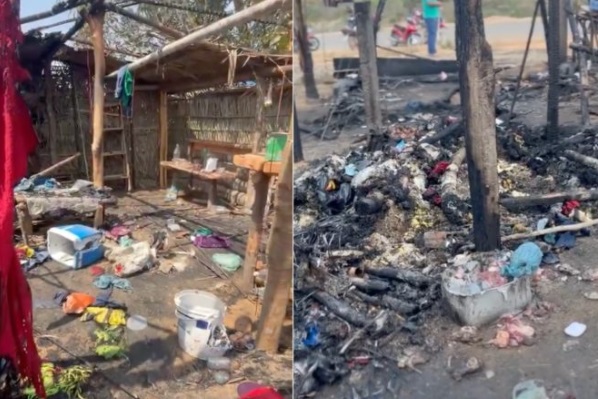 Incêndio em acampamento do MST deixa ao menos nove mortos no Pará Incêndio em acampamento do MST deixa ao menos nove mortos no Pará