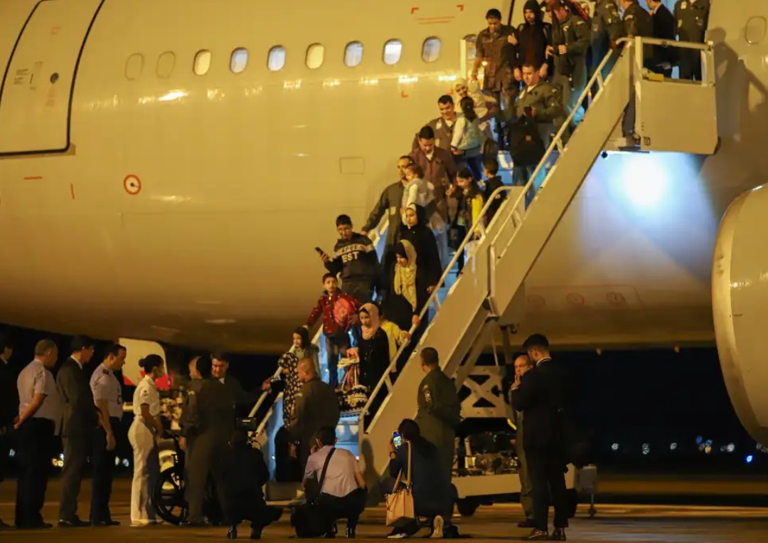 Mais um grupo de repatriados de Gaza chega ao Brasil