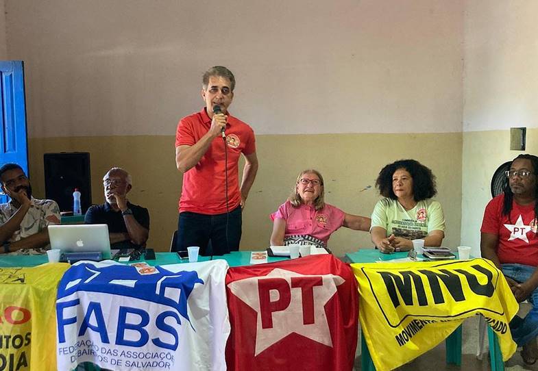 Fala foi feita durante evento no Abaeté, em Itapuã, no sábado (2) Fala foi feita durante evento no Abaeté, em Itapuã, no sábado (2)