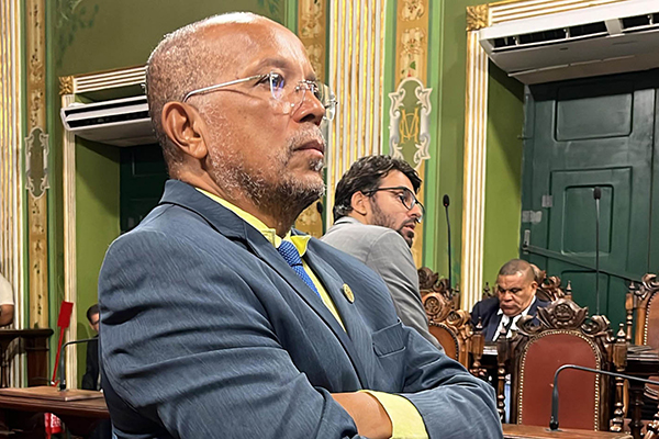 O vereador Suíca (PT)