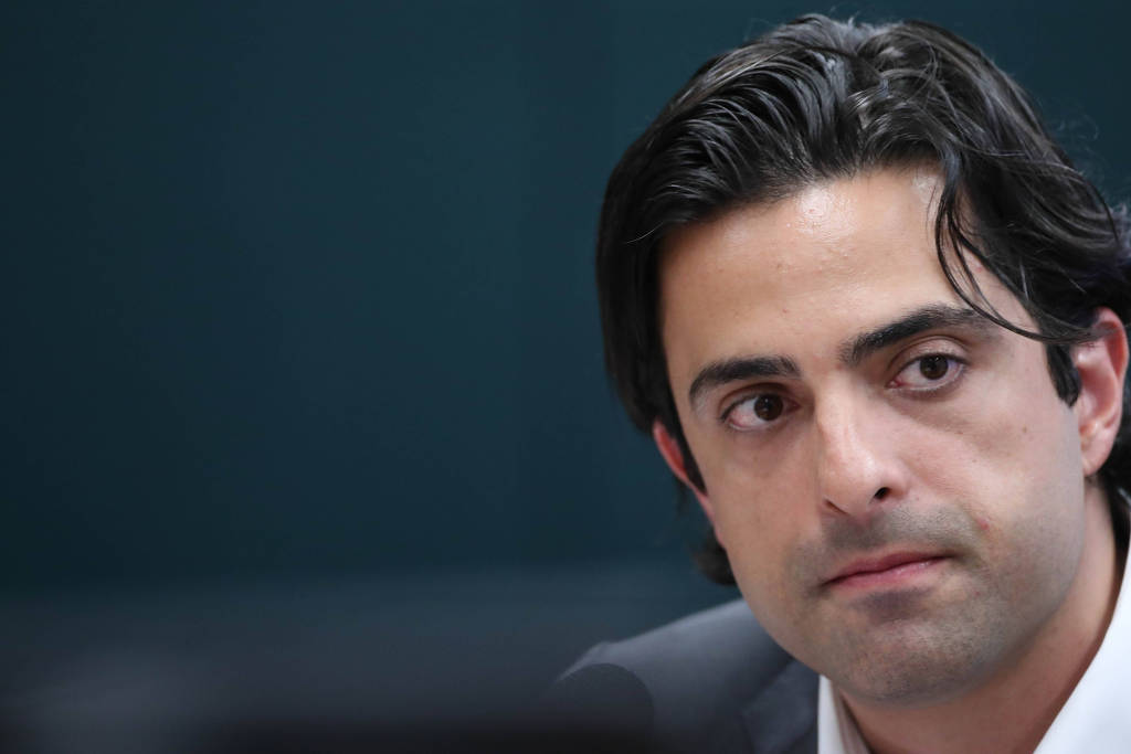 Diretor-geral da Binance no Brasil, Guilherme Haddad Nazar, em depoimento à CPI das Pirâmides Financeiras na Câmara dos Deputados