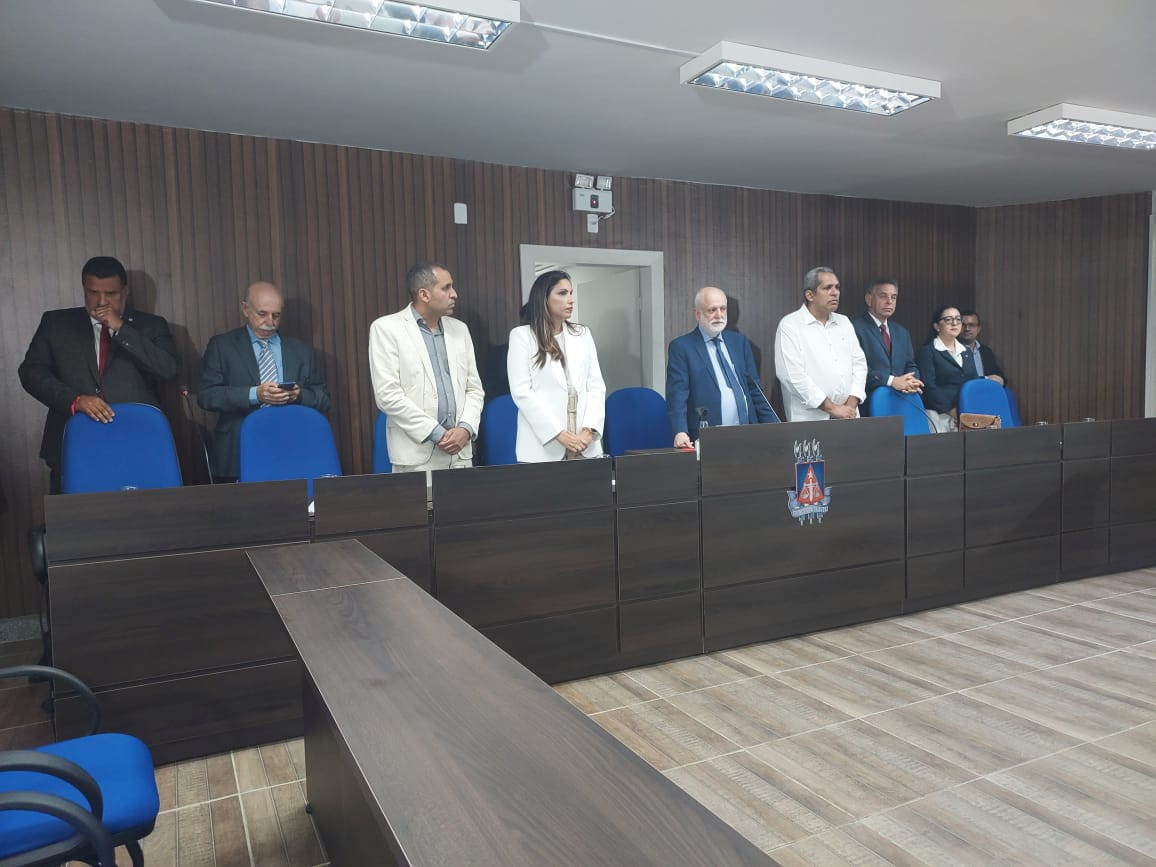 Cerimônia foi marcada, também, pela inauguração da Sala Passiva e da Sala de Depoimento Especial.