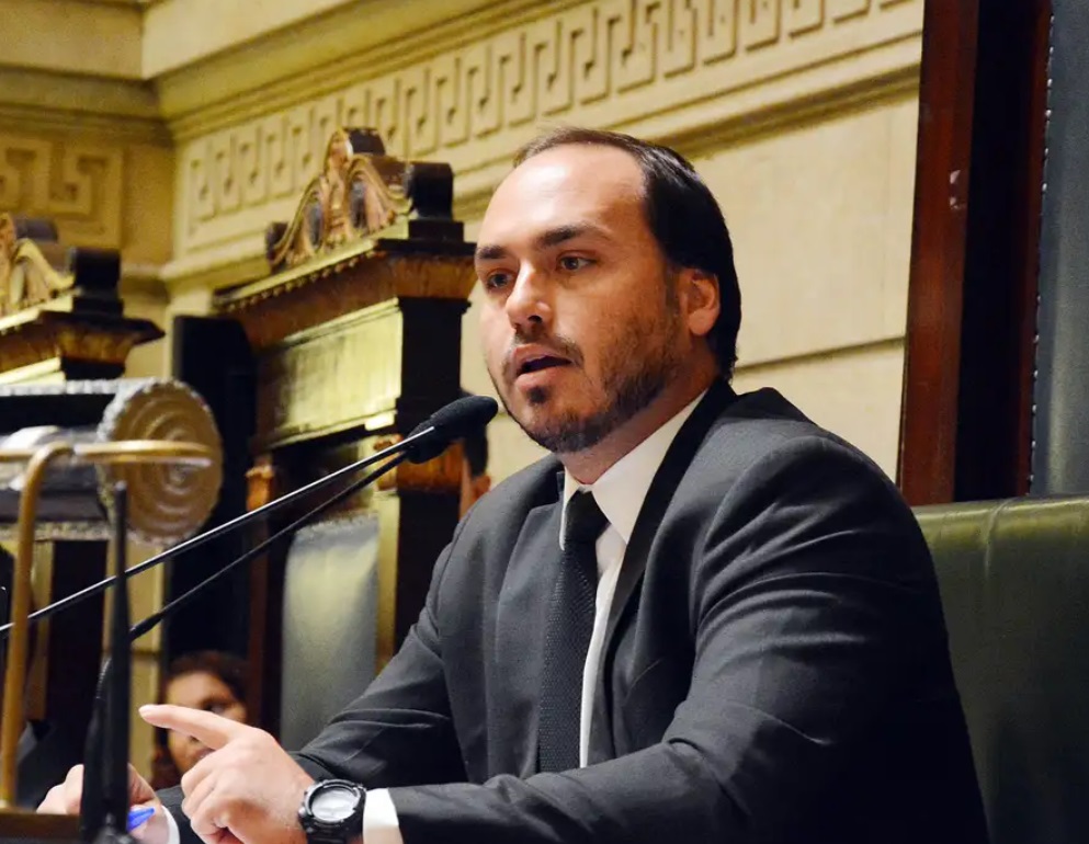 O vereador do Rio de Janeiro Carlos Bolsonaro (PL) O vereador do Rio de Janeiro Carlos Bolsonaro (PL)