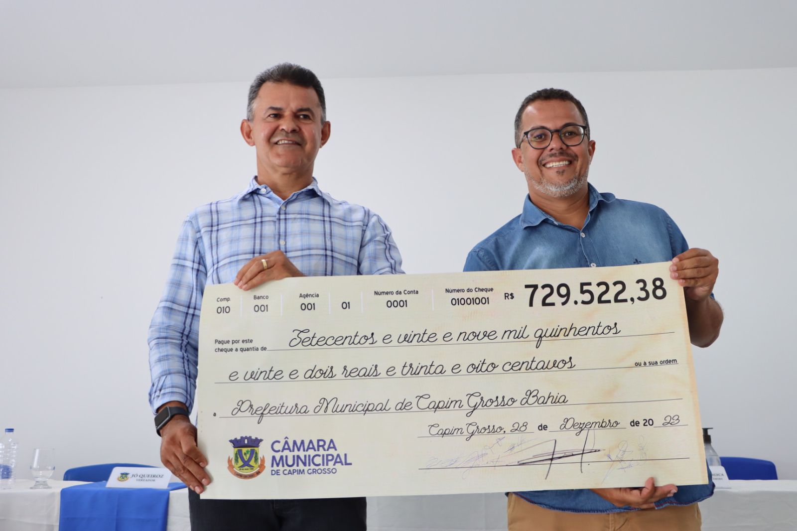 Valor será utilizado nas obras e pavimentação asfáltica da Avenida Transamazônica, situada no bairro Planaltino