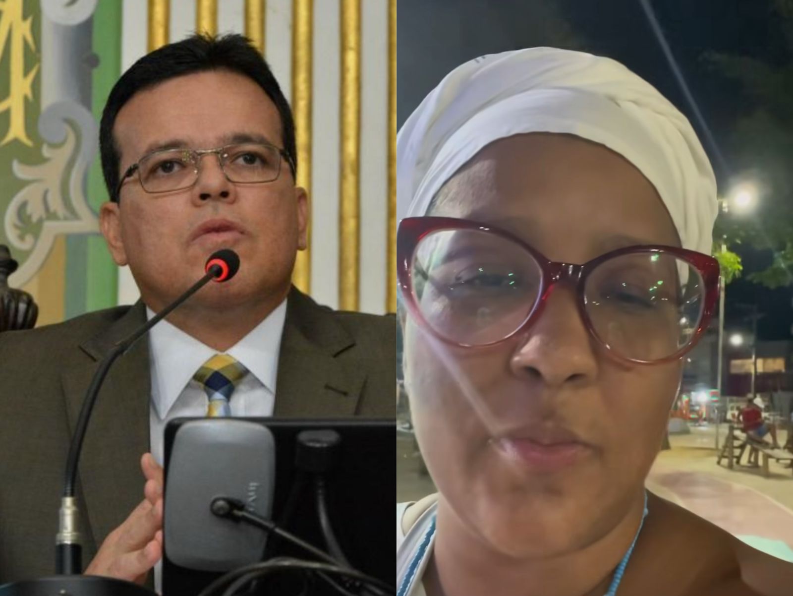 Ricardo Almeida e Laina Crisostómo 
