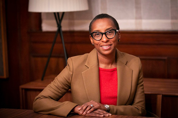 A reitora da Universidade Harvard, Claudine Gay
